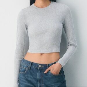 TNA HomeStretch™ Rib Crew Waist Longsleeve